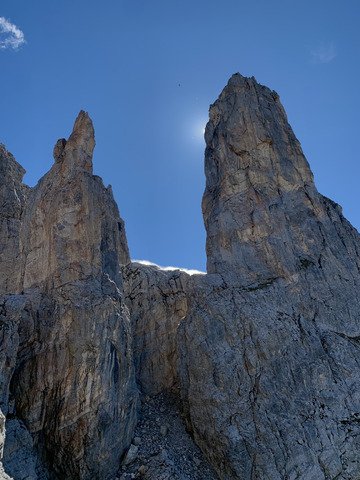 Dolomites Savoyardes - La brèche de la Portetta