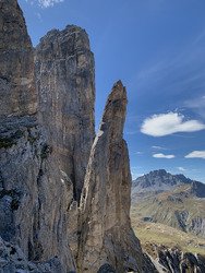 Dolomites Savoyardes - La brèche de la Portetta