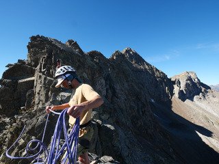 Le Pic d'Arriel (2824 m) par son arête Est
