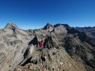 Le Pic d'Arriel (2824 m) par son arête Est