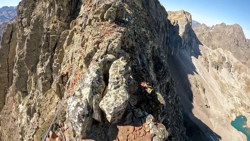 Le Pic d'Arriel (2824 m) par son arête Est