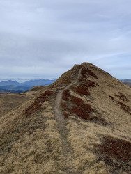 Terres arides du Beaufortain - Le tour du Crêt du Rey