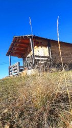 Alpe d'Huez :ride vtt et pause dans la benne Pic Blanc