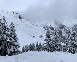 Premières neiges en Vanoise - Balade au Mont Bochor