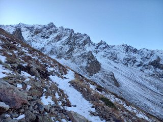 Le col de Font froide 