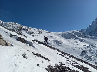 Le col de Font froide 