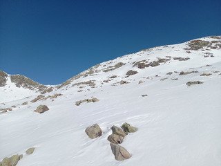 Le col de Font froide 