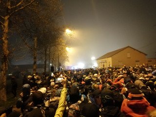 Les lumières de la Saintélyon