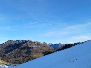 Trail blanc en demi teinte