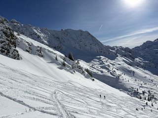 Ski de rando au lac du Venetier 