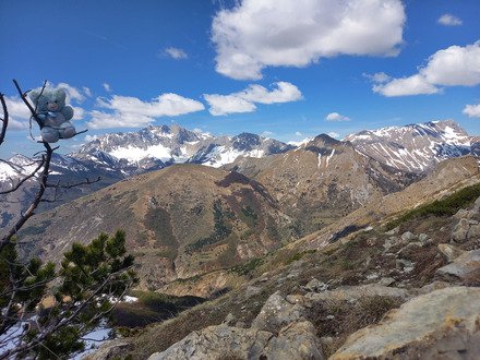 Traversee de la Gresiniere depuis Rabou