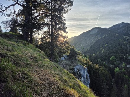 Lever de soleil en Bavi&egrave;re 