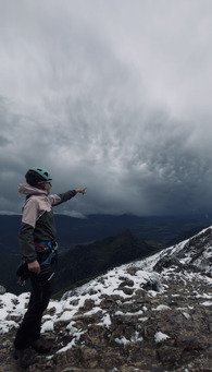 Les arr&ecirc;tes, un orage et demi-tour