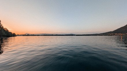 Sunset ride (avec la view)