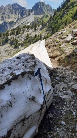 Plus d'un m&egrave;tre de neige &agrave; Sommand