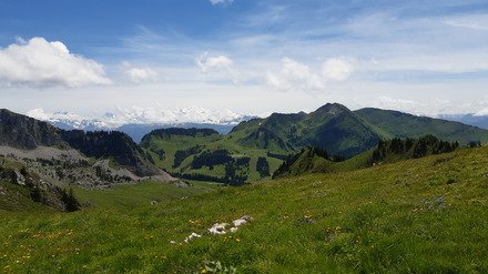 Plus d'un m&egrave;tre de neige &agrave; Sommand