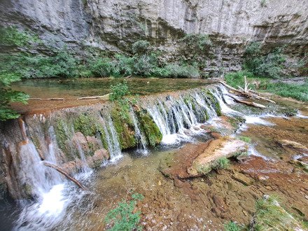 Rando dans les Gorges D&rsquo;Ombl&egrave;ze et cascade de la druisse 