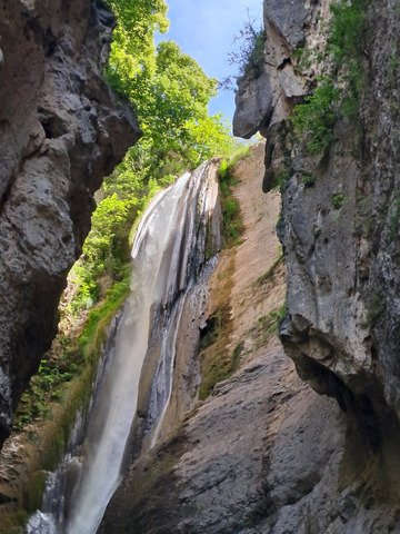 Rando dans les Gorges D&rsquo;Ombl&egrave;ze et cascade de la druisse 