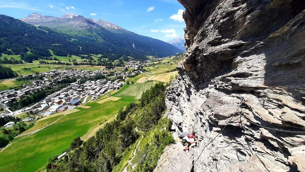 La Via Ferrata du Pichet, c'est dr&eacute; p&ecirc;chu !
