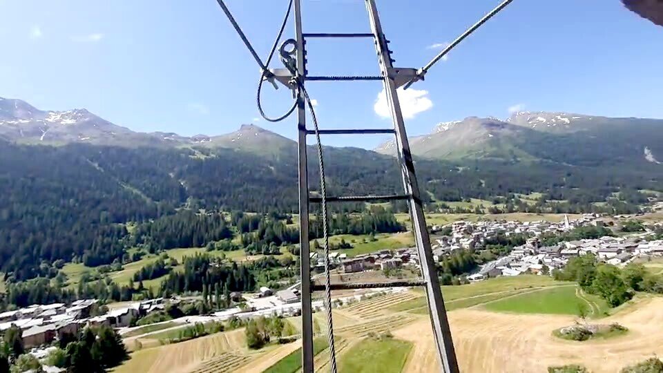La Via Ferrata du Pichet, c'est dr&eacute; p&ecirc;chu !