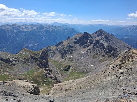 Traversee tete des Lauzieres cime de la condamine 