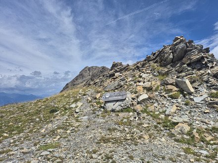 Pic de Boussolenc depuis Les Orres.