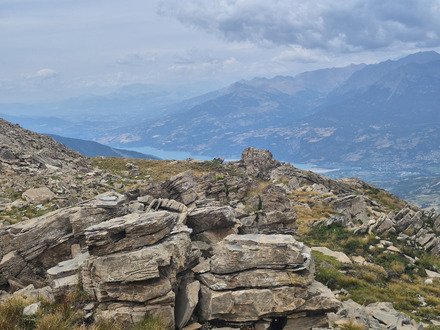Pic de Boussolenc depuis Les Orres.