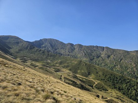 Suivre les cr&ecirc;tes au Goulier