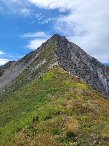 Cret du Rey pour voir l'ar&ecirc;te 