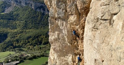 Varappe sous le soleil d'Ombl&egrave;ze
