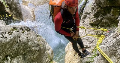 Canyoning afterwork grenoblois : Le torrent de l'Alloix