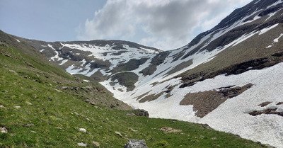 Pointe de la Diablee en travers&eacute;e 