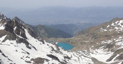 La Croix de Belledonne depuis Pr&eacute; Raymond