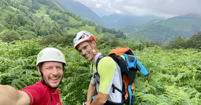 Joli canyon dans les gorges de Cassèis, vallée de l’Ouzom