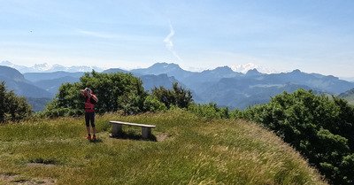 Mont Forchat, balcons du leman.