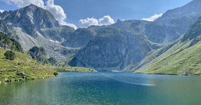 Les cascades et le lac d&rsquo;Ilheou, Cauterets