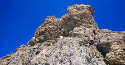 Mer de granit en face sud