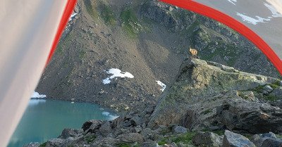 Bivouac de r&ecirc;ve sur un itin&eacute;raire chahut&eacute;