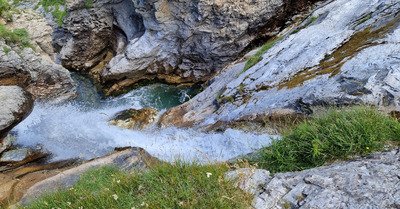 Le mont perdu depuis le cirque d'Estaub&eacute;