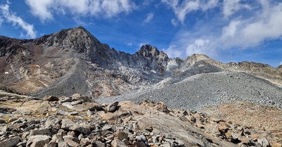 Le Pic Campbieil depuis Oredon en boucle