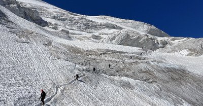 Weissmies voie Normale