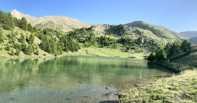 Lac Sainte Marguerite aux Orres 