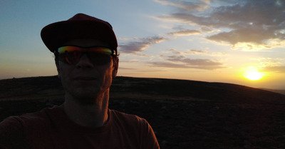 Coucher de soleil au Mont Loz&egrave;re 