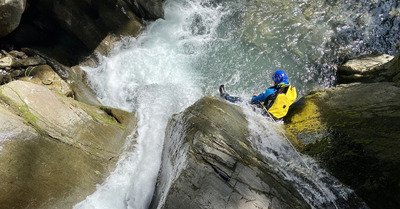 Gorges et canyon final du Tri&egrave;ge en vall&eacute;e du Trient ?? 