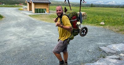 Essai chariot de randonn&eacute;e x trek 2