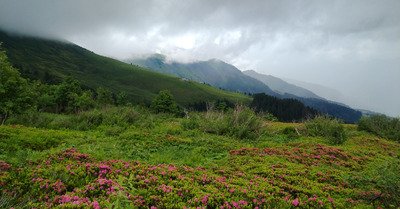 Une m&eacute;t&eacute;o encore capricieuse du c&ocirc;t&eacute; du Croisse-Baulet 