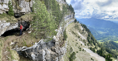 Sangle de Fouda Blanc sous le Truc (1867m)