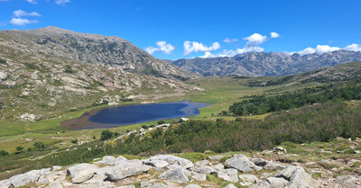 Trail dans les hauteurs corses