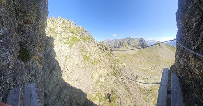 Petite session via ferrata &agrave; Chamrousse