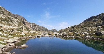 "Vol" au dessus du refuge Migou&eacute;lou